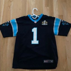 COPY - Cam Newton #1 Carolina Panthers Jersey